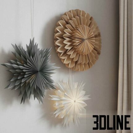Nordic Nest decor set(3dline.net)