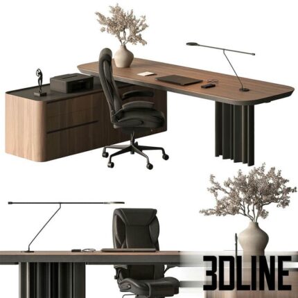 Office Furniture 668(3dline.net)