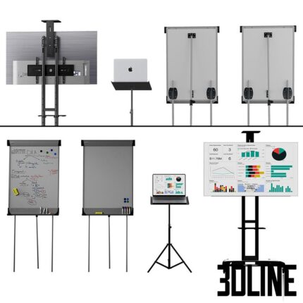Office presentation set 1 Macbook air 2022 (3dline.net)