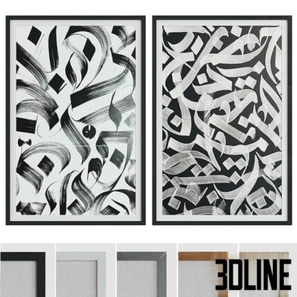 Picture Frame Set 375(3dline.net)