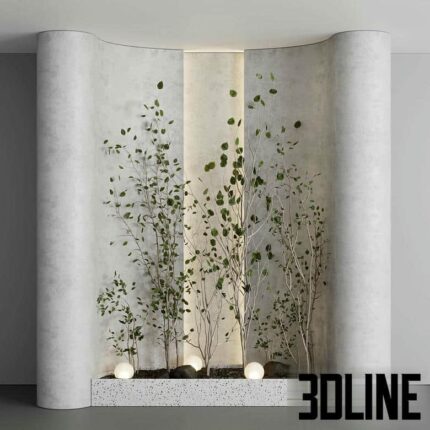 Plants garden - indoor plant 341(3dline.net)