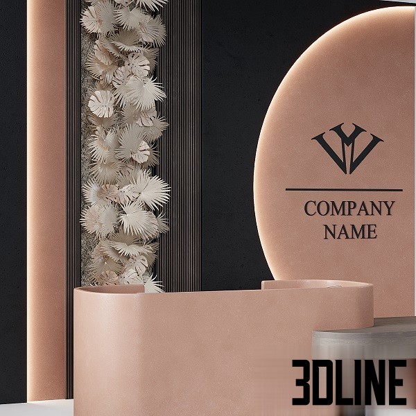 Reception Desk 17(3dline.net) (1)