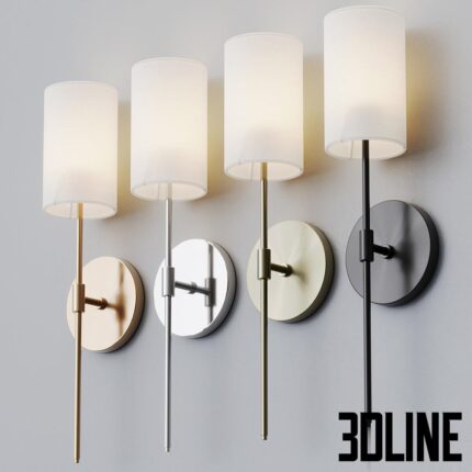 Sconce Louvre Home Aspen(3dline.net)