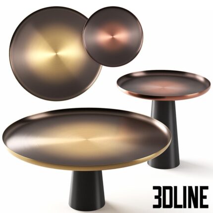 Sunrise Sunset Coffee Table By De Castelli(3dline.net)