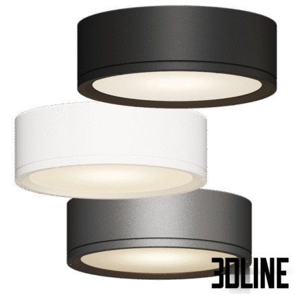 Tube Ceiling Light by WAC Lighting(3dline.net)