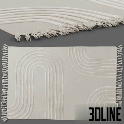 Tufted Carpet Maze Hilo by Urban Outfitters(3dline.net)