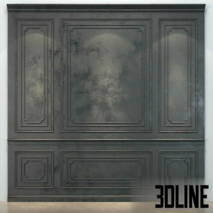Wall panel 078(3dline.net)