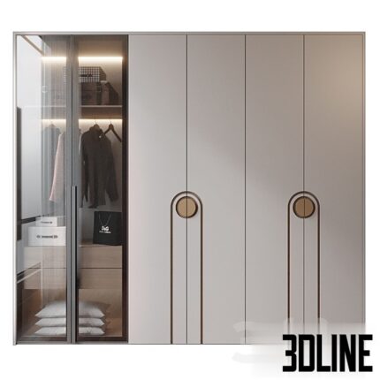 Wardrobe GHS 2395(3dline.net)