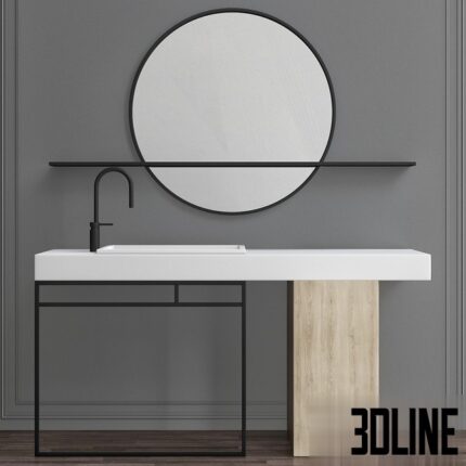 Washbasins Furniture No. 2(3dline.net)