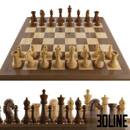 chess set 01(3dline.net)