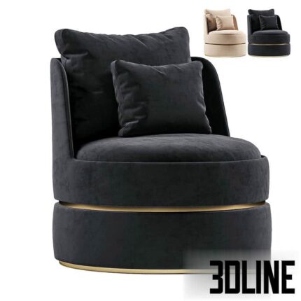 richmond arm chair(3dline.net)
