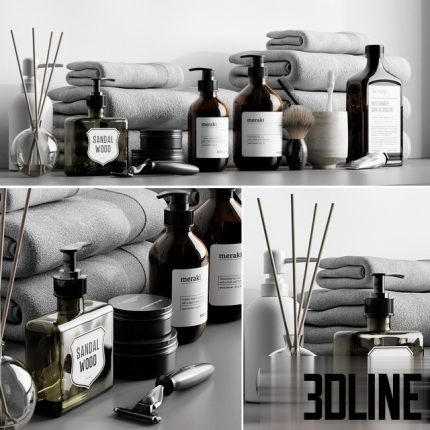 Bathroom Accessories 4(3dline.net)