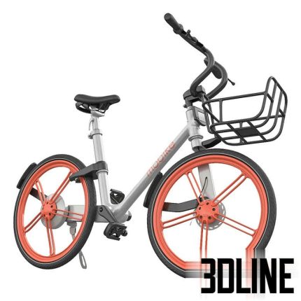 Bicycles in the parking area(3dline.net)