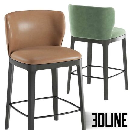Bonaldo Joy too counter stool(3dline.net)