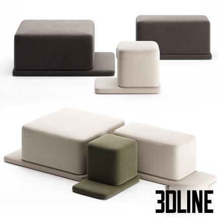 COAST Pouf by Woo Furniture(3dline.net)