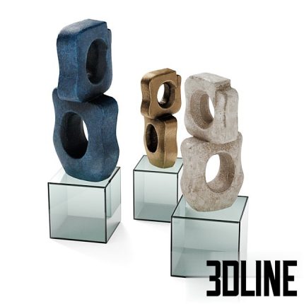 Chain Modern Statue(3dline.net)