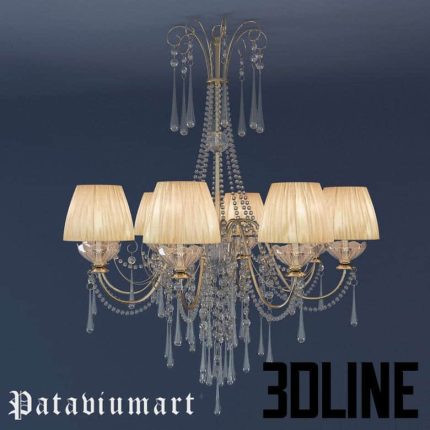 Chandelier Pataviumart CH 2227 08 AS(3dline.net)