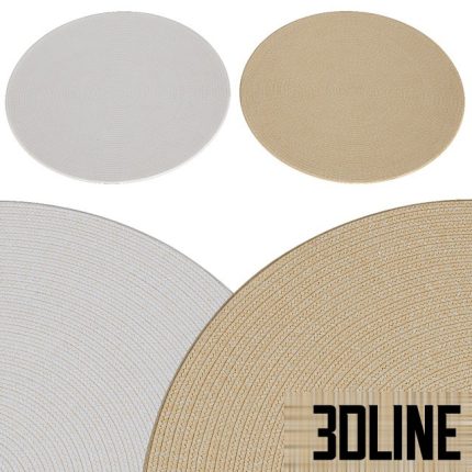 Circle Rugs N053(3dline.net)