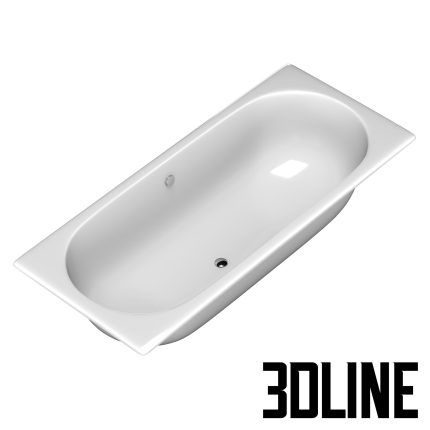Classic Duo Rectangular Bathe(3dline.net)