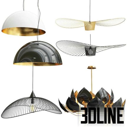 Collection of new minimalist chandelier 5(3dline.net)