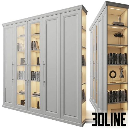 Cupboard 2600x2550x500 mm(3dline.net)
