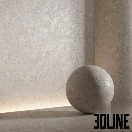 Decorative plaster Seamless decorative plaster material 56(3dline.net)