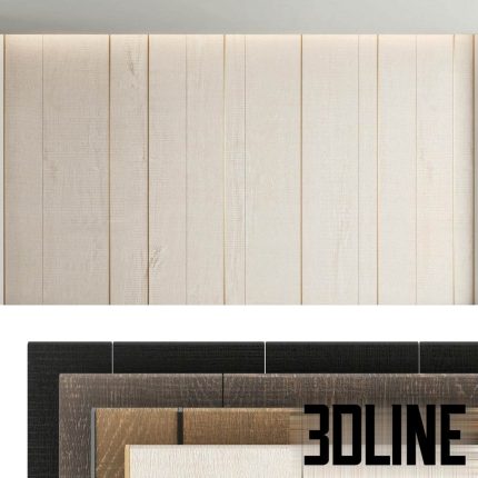 Decorative wall panel set 29(3dline.net)