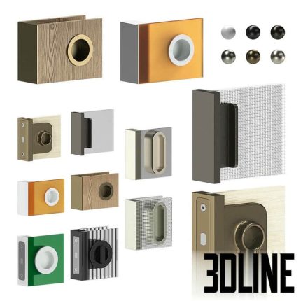 Door handles Glas Italia 04(3dline.net)