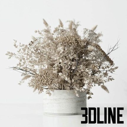 Dried Flower(3dline.net)