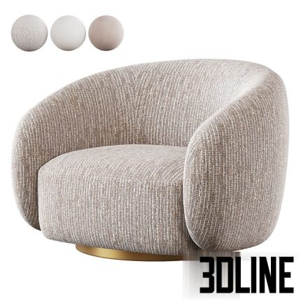 Eichholtz Swivel Chair Brice(3dline.net)