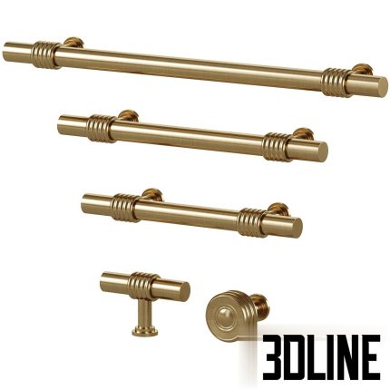 Furniture handles Grove by Meraki(3dline.net)