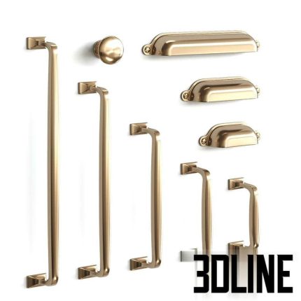Furniture handles Vernon Collection(3dline.net)