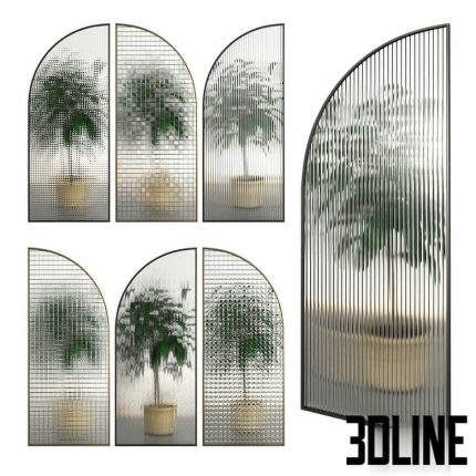 Glass Partition 17(3dline.net)