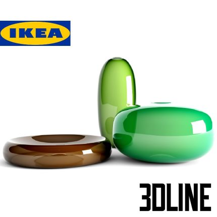 IKEA Stockholm vases(3dline.net)