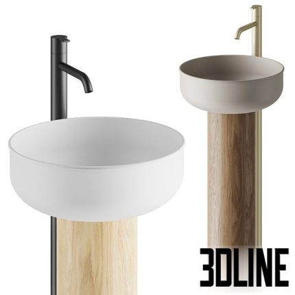 INBANI PRIME FREESTANDING Sink(3dline.net)
