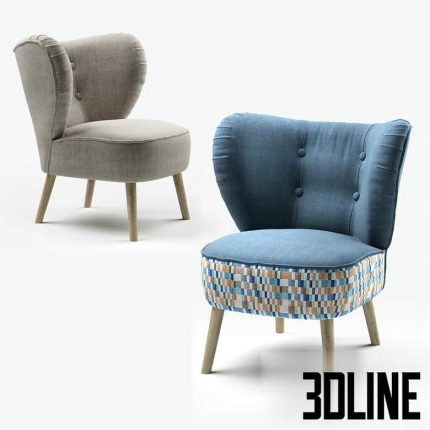 Ikea GUBBO armchair(3dline.net)
