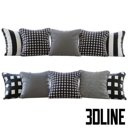 Jab Anstoetz Fabrics Fabric Pillow Set Pillows Jab Anstoetz Fabrics(3dline.net)