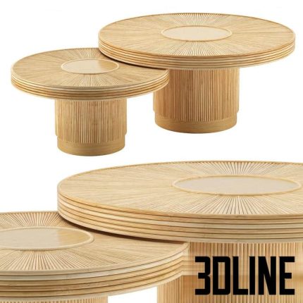Khai Tables by La Redoute AM PM(3dline.net)