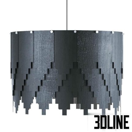 Lamp Crushed ploughshare dark(3dline.net)