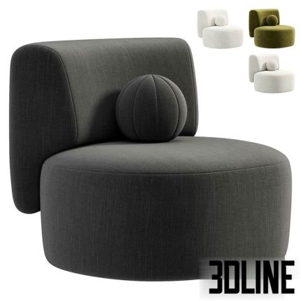 Lek Armchair by Christophe Delcourt(3dline.net)