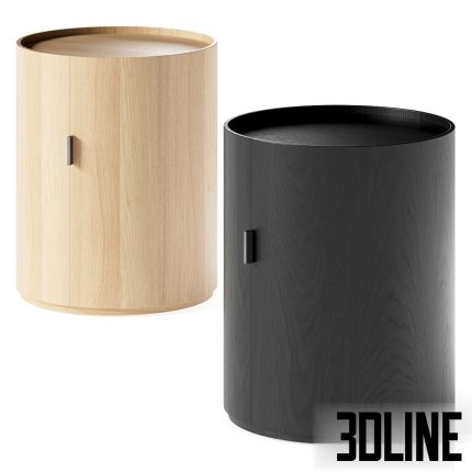 Living Divani Moon Bedside Table(3dline.net)
