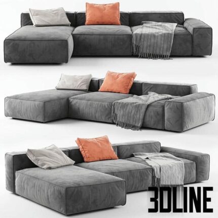 Modern Sofa 03 (3dline.net)