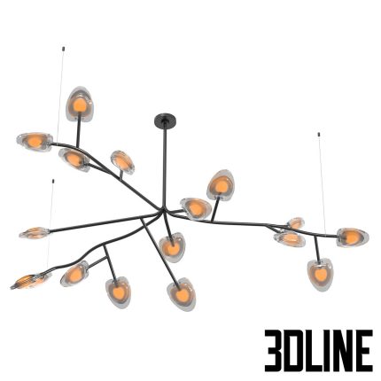 Monologue London Bocci Chandelier(3dline.net)