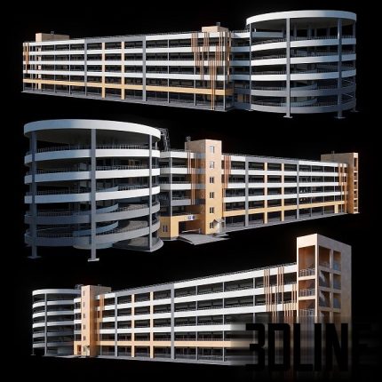 Multistorey Car Parking(3dline.net)