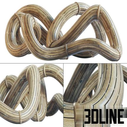 Parametric wood tamplet Hall n1(3dline.net)