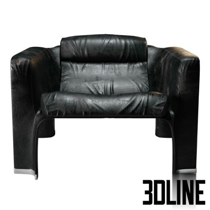 Pekka Perjo lounge armchair(3dline.net)