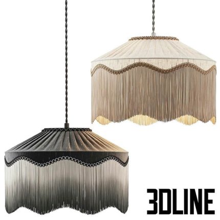 Pendant Light 15 Spearmint Silk Tiffany Lampshade(3dline.net)