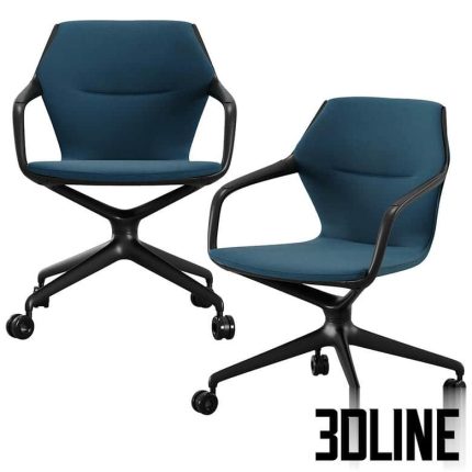 Ray Castor Base Chair(3dline.net)