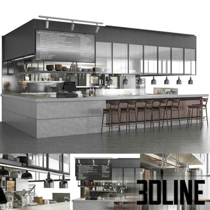 Restaurant 02(3dline.net)