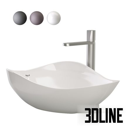 Roca Ohtake washbasin(3dline.net)
